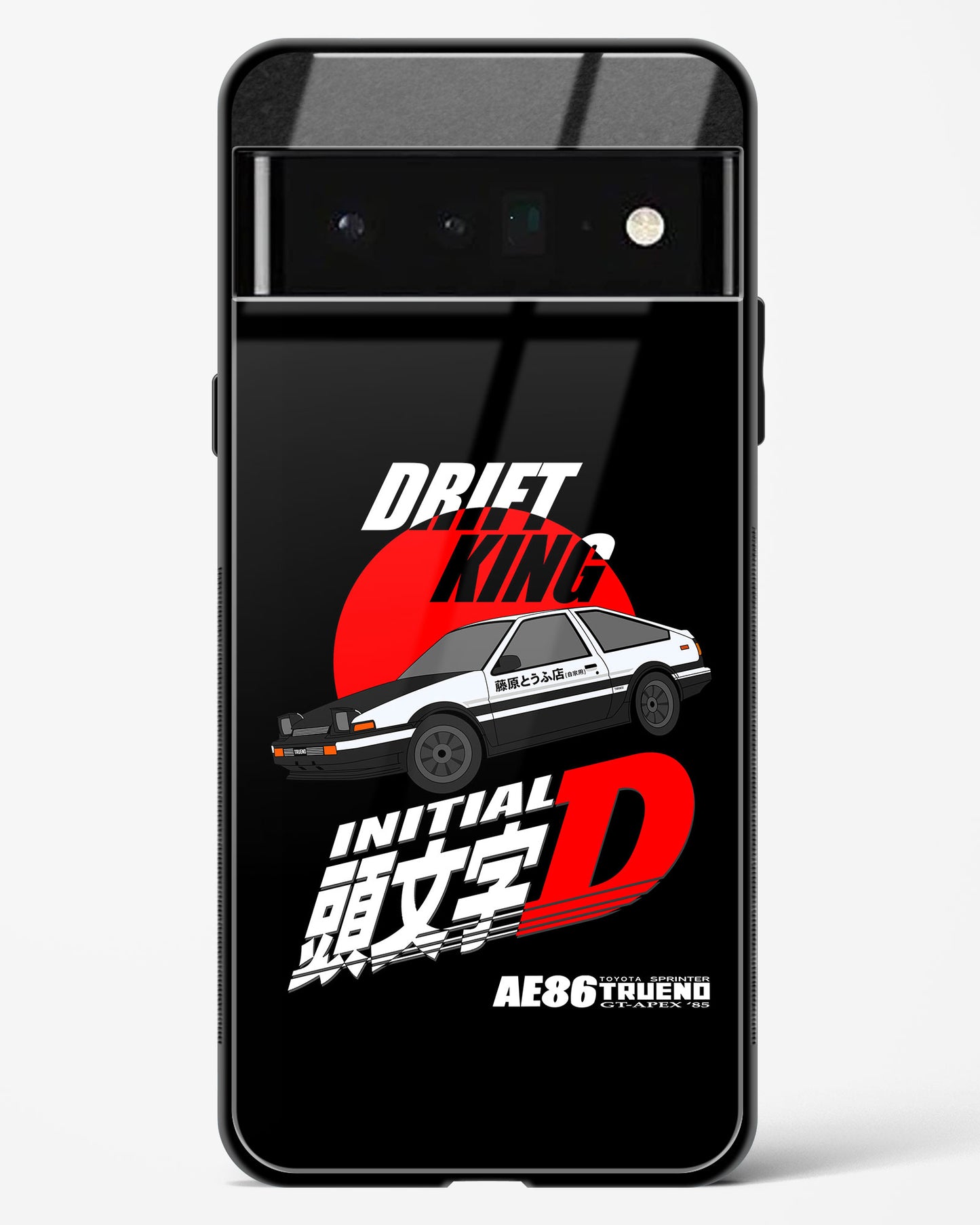 AE86 Trueno Glass Case Phone Cover