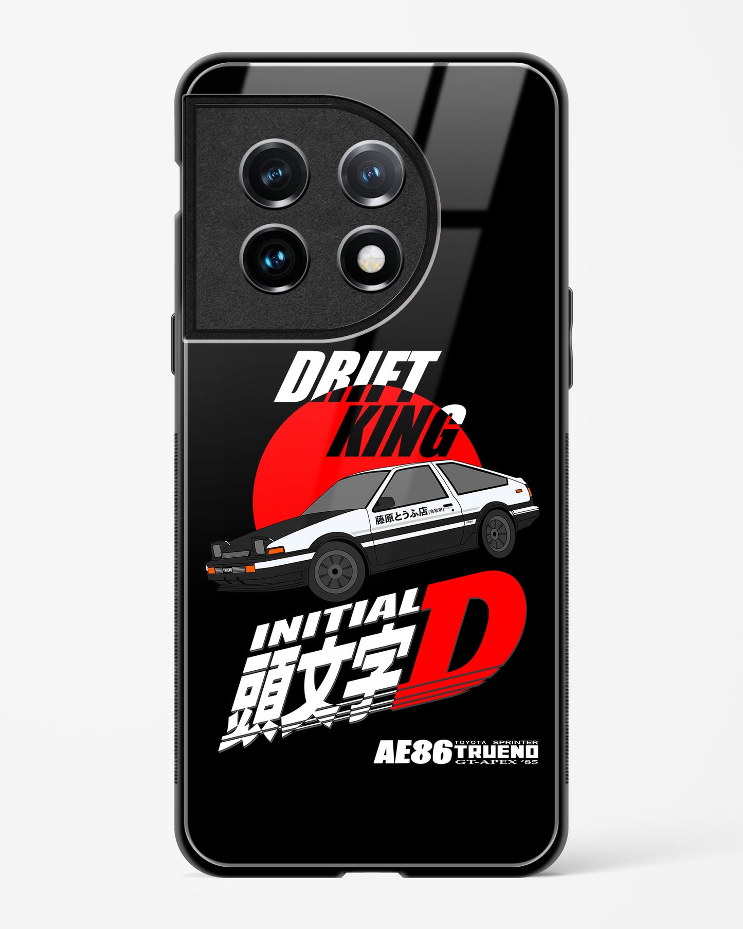 AE86 Trueno Glass Case Phone Cover