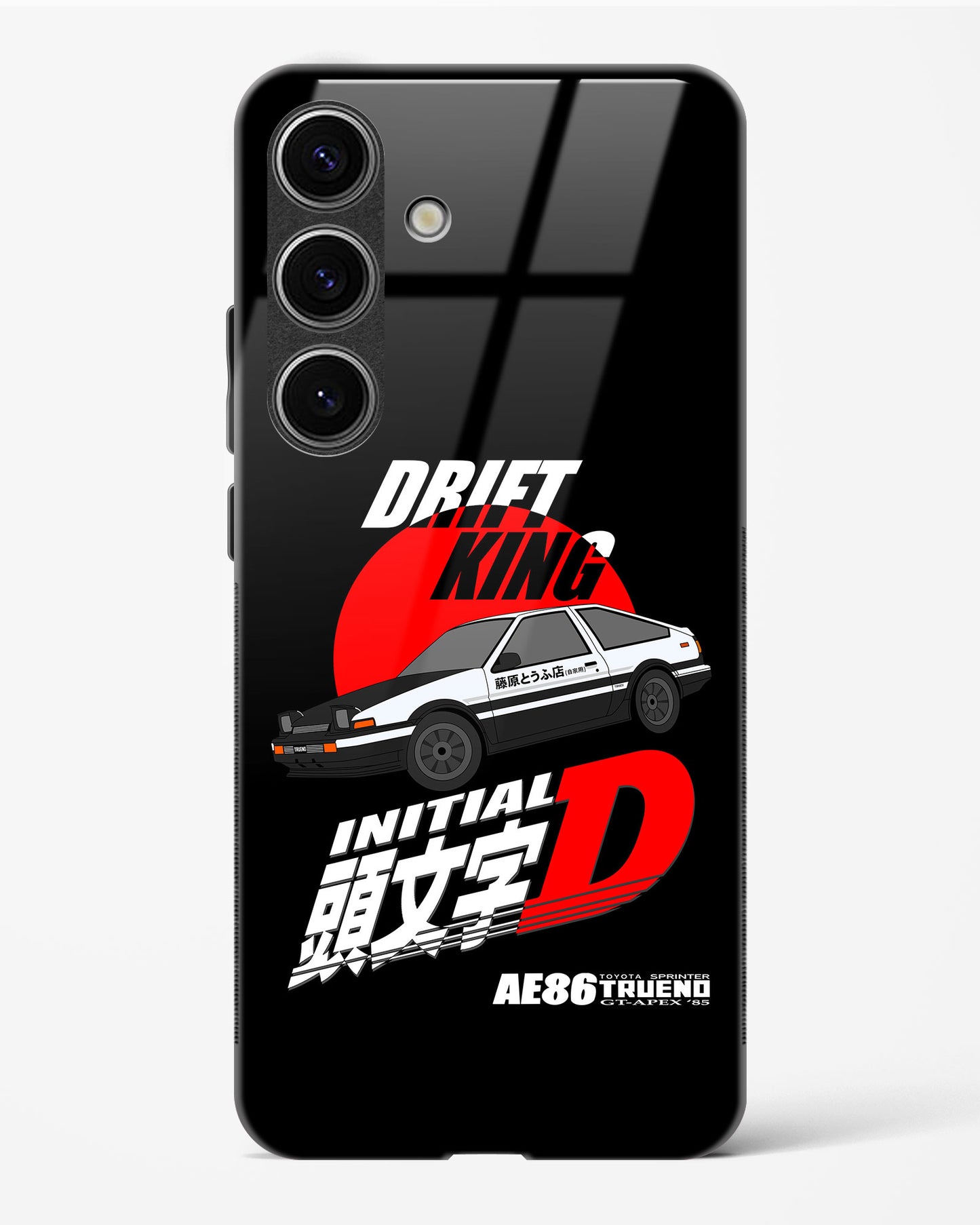 AE86 Trueno Glass Case Phone Cover