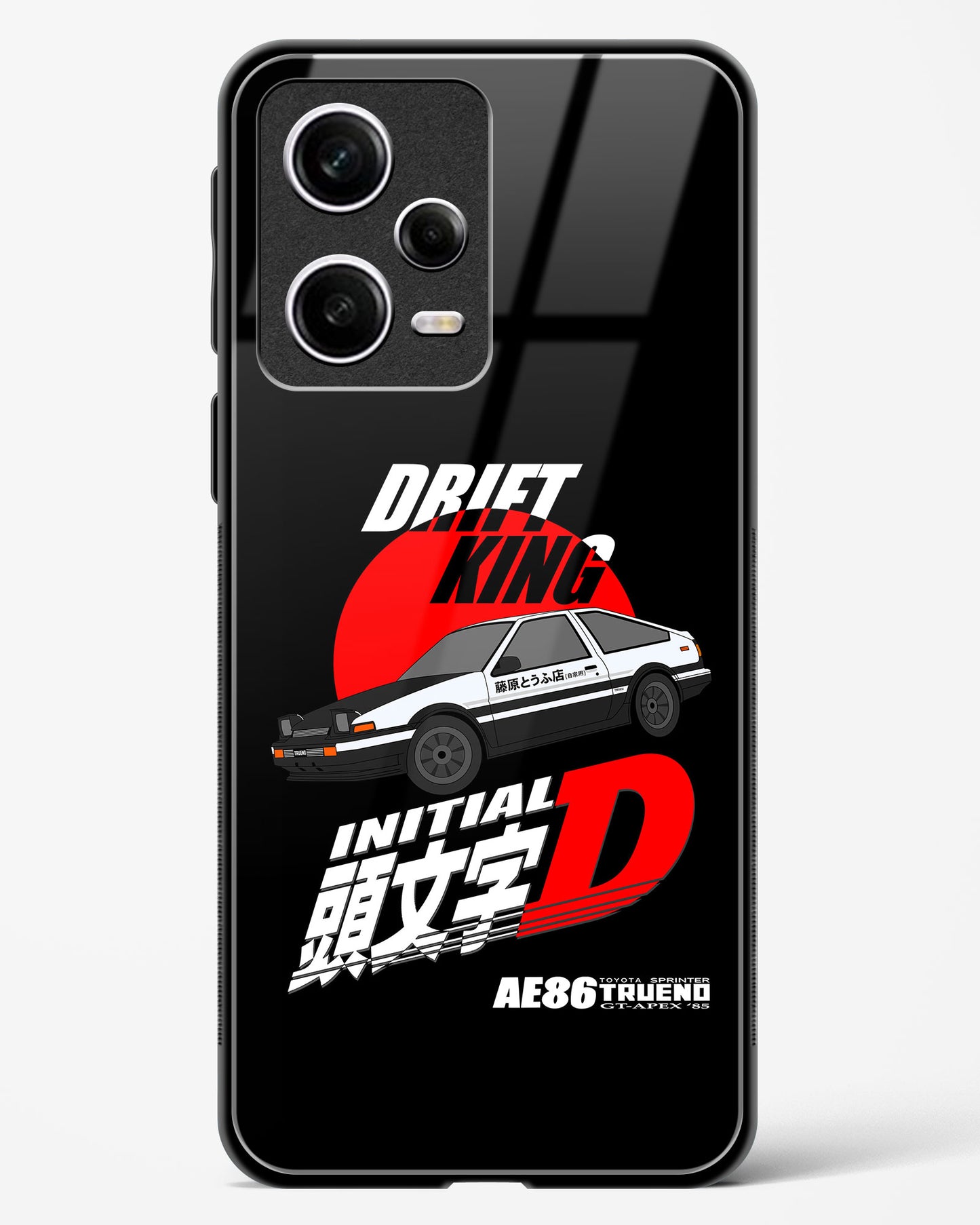 AE86 Trueno Glass Case Phone Cover