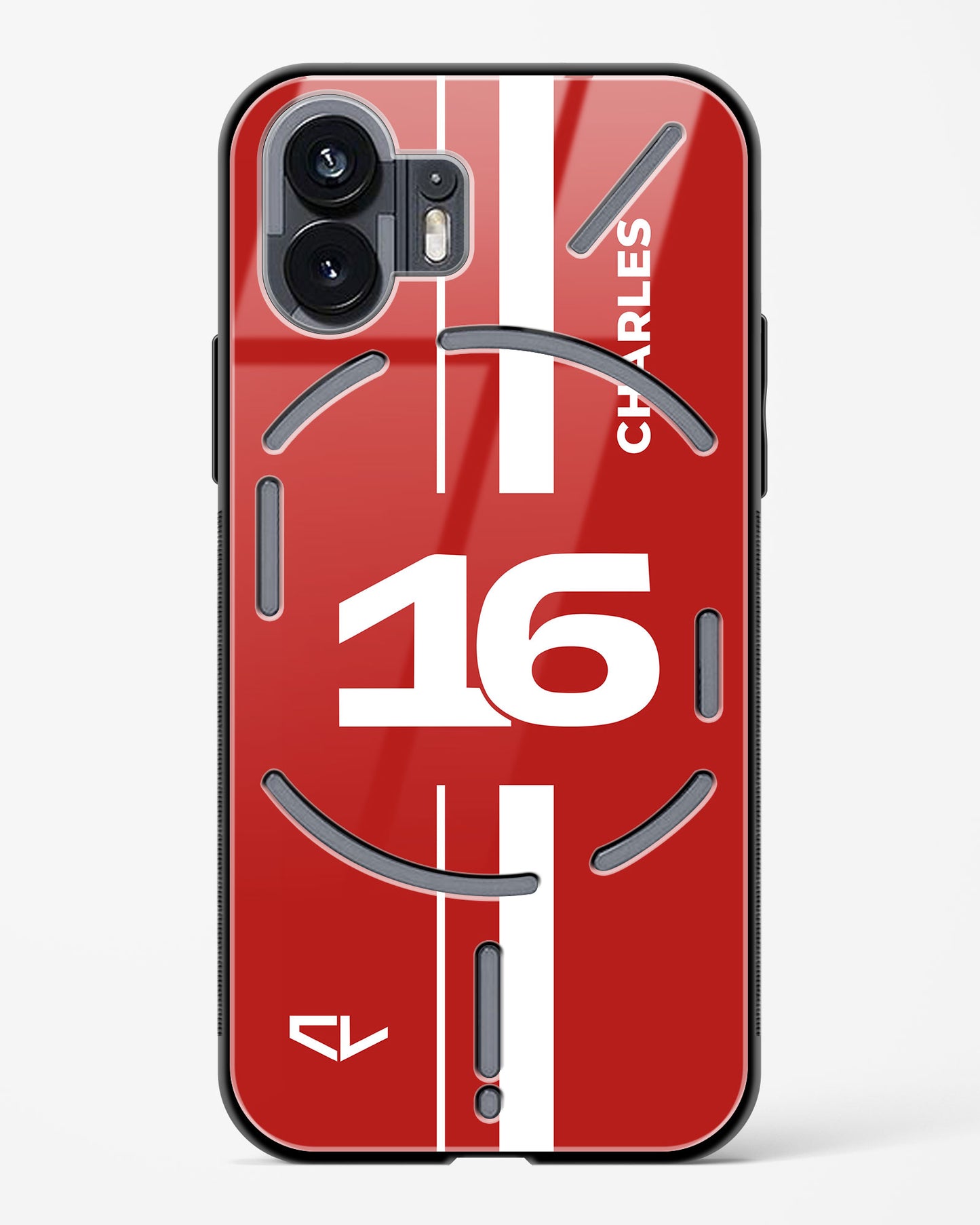 Charles Leclerc 16 Glass Case Phone Cover