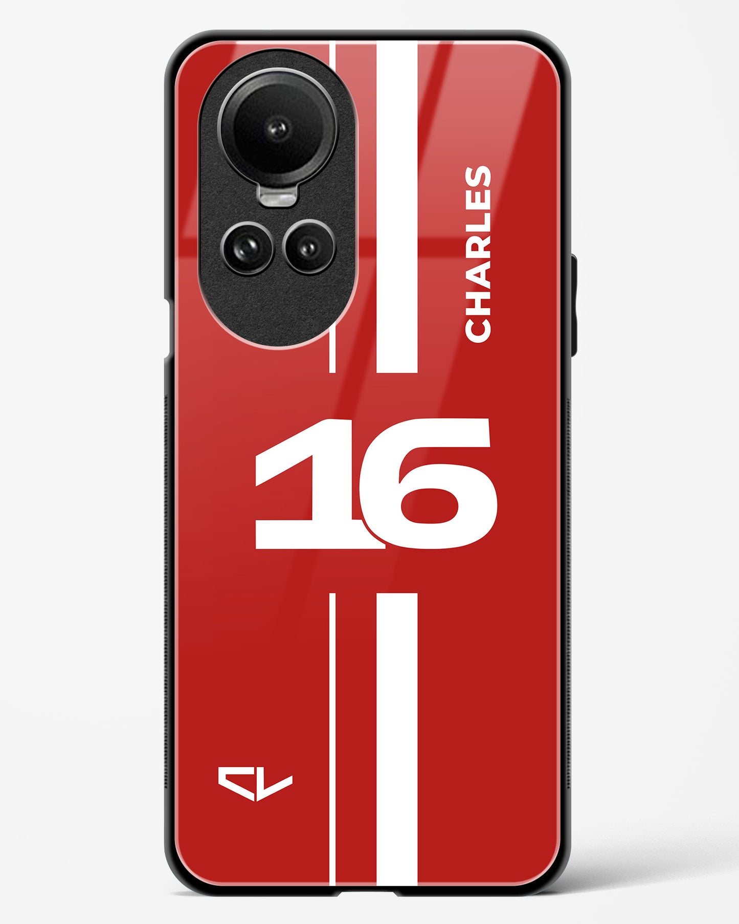 Charles Leclerc 16 Glass Case Phone Cover