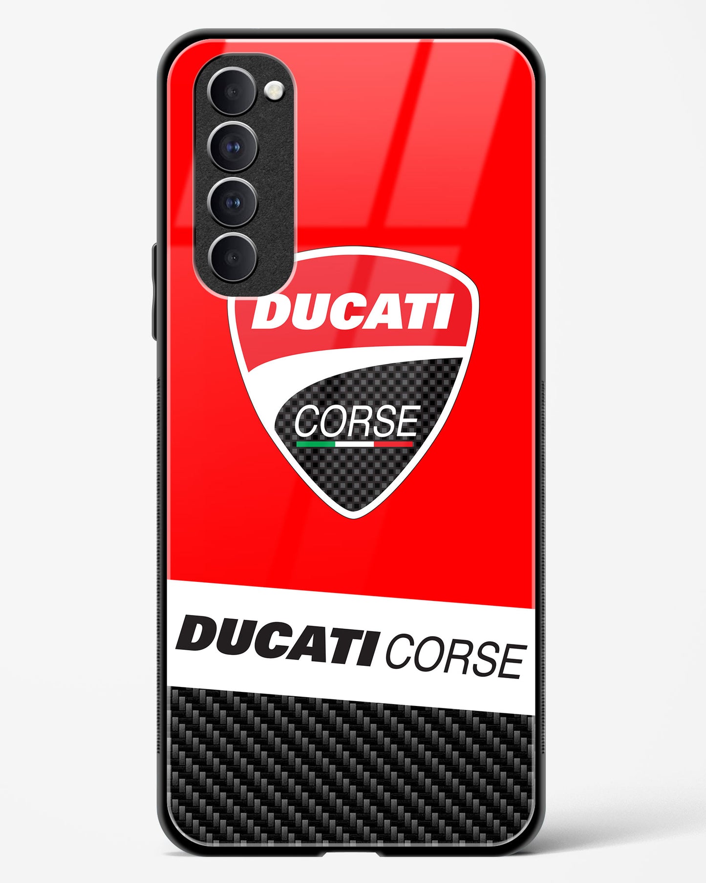 Ducati Corse Glass Case Phone Cover