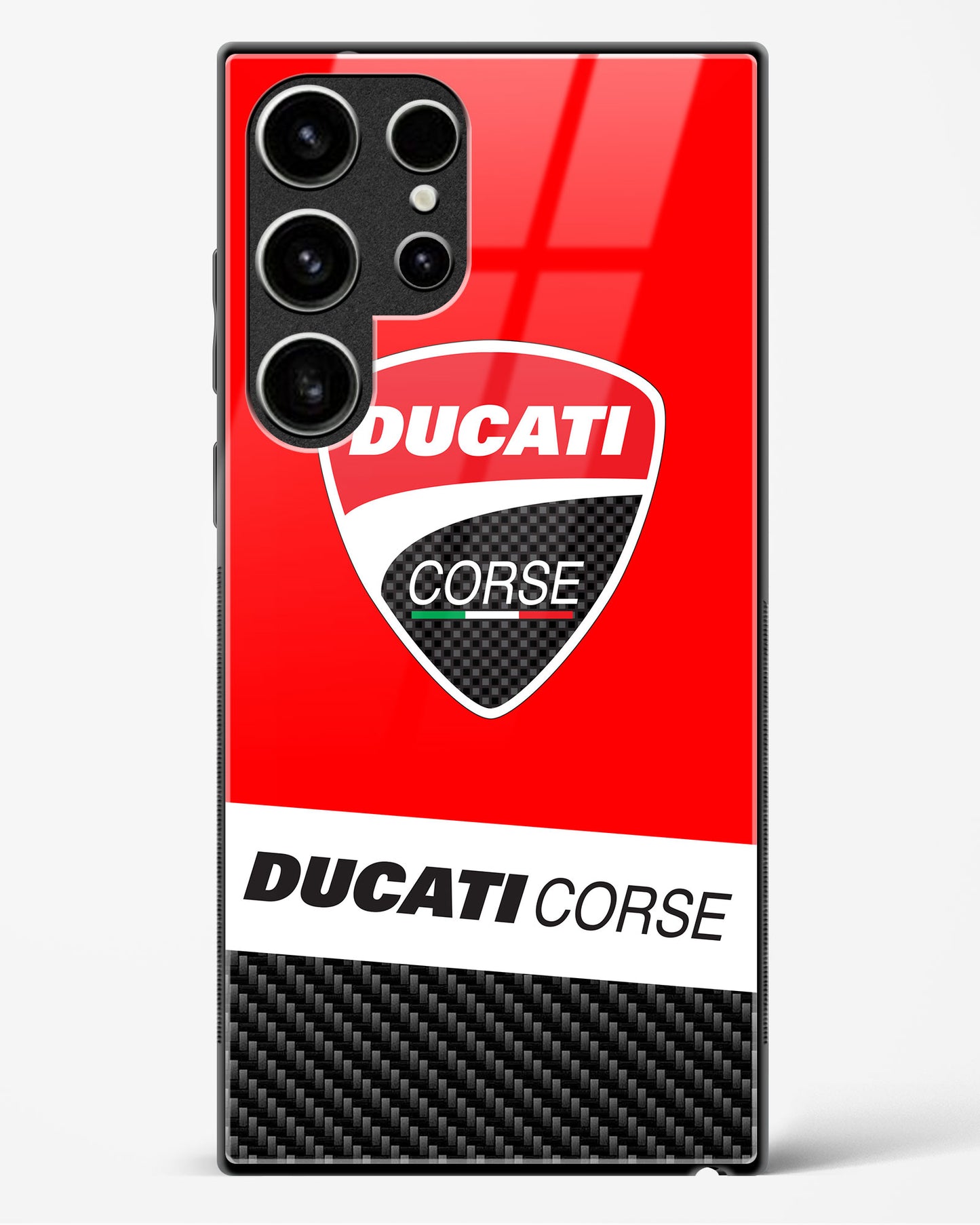 Ducati Corse Glass Case Phone Cover