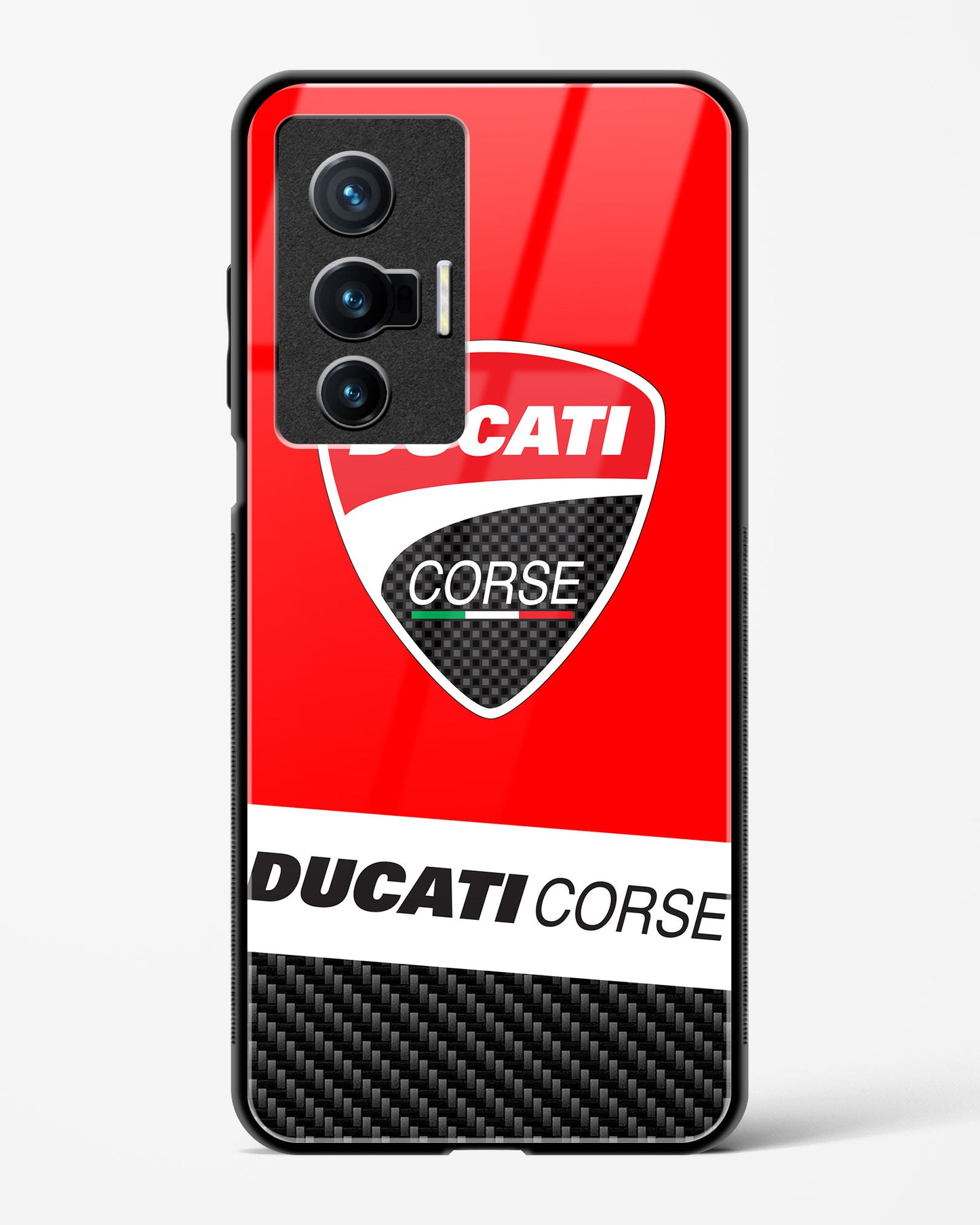 Ducati Corse Glass Case Phone Cover