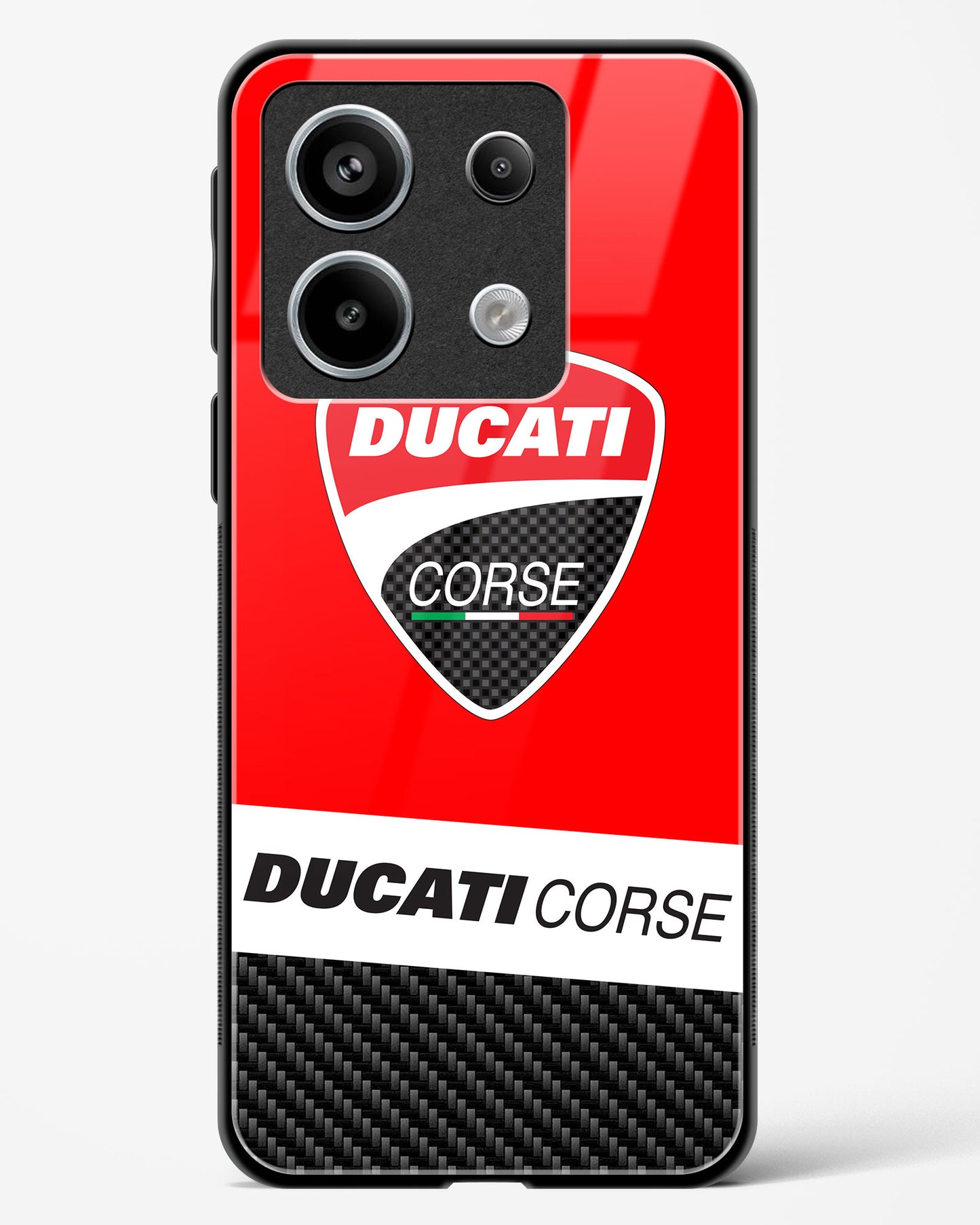 Ducati Corse Glass Case Phone Cover