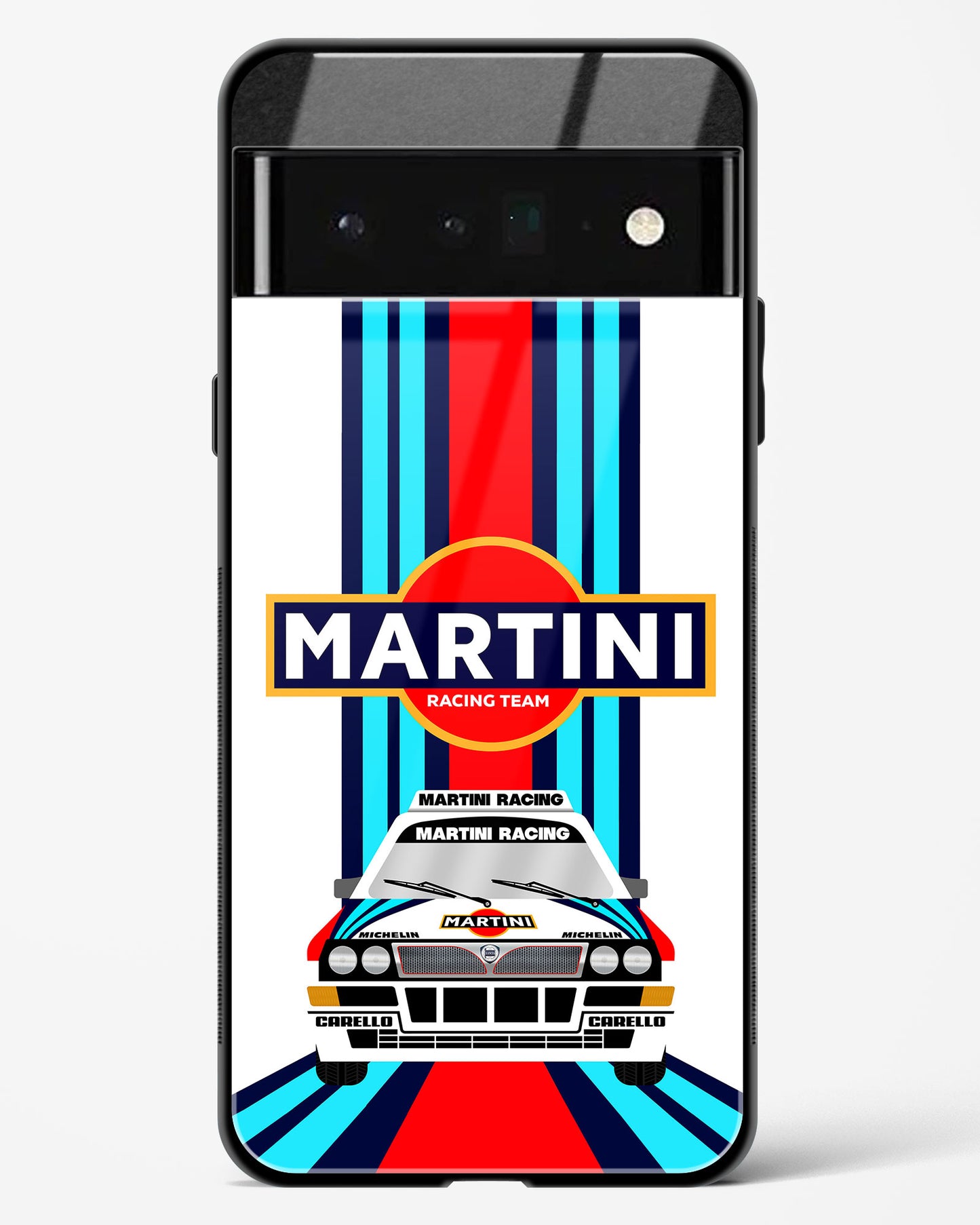 Martini Racing Glass Case Phone Cover