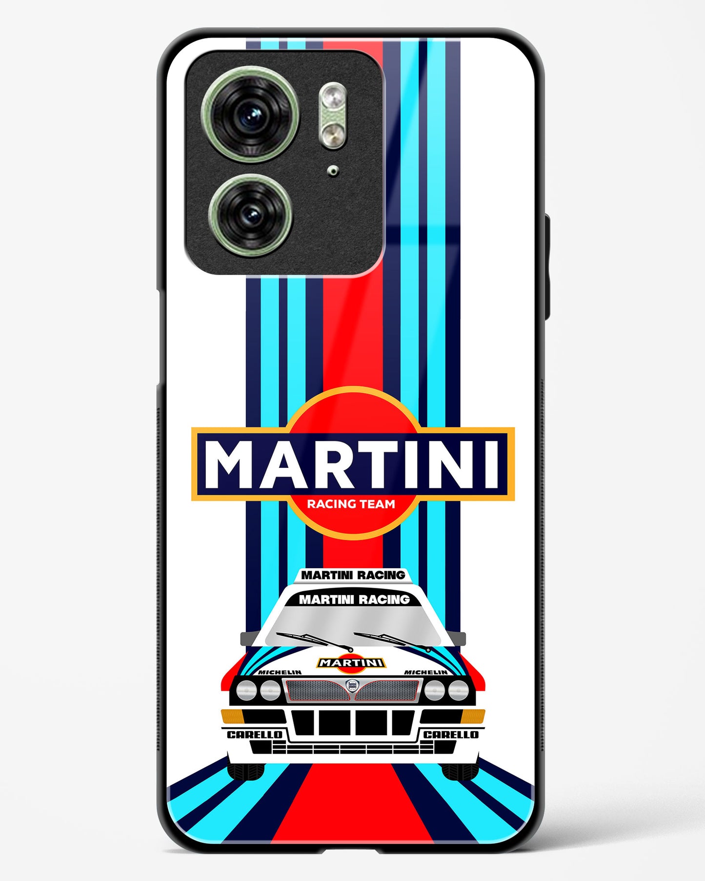 Martini Racing Glass Case Phone Cover