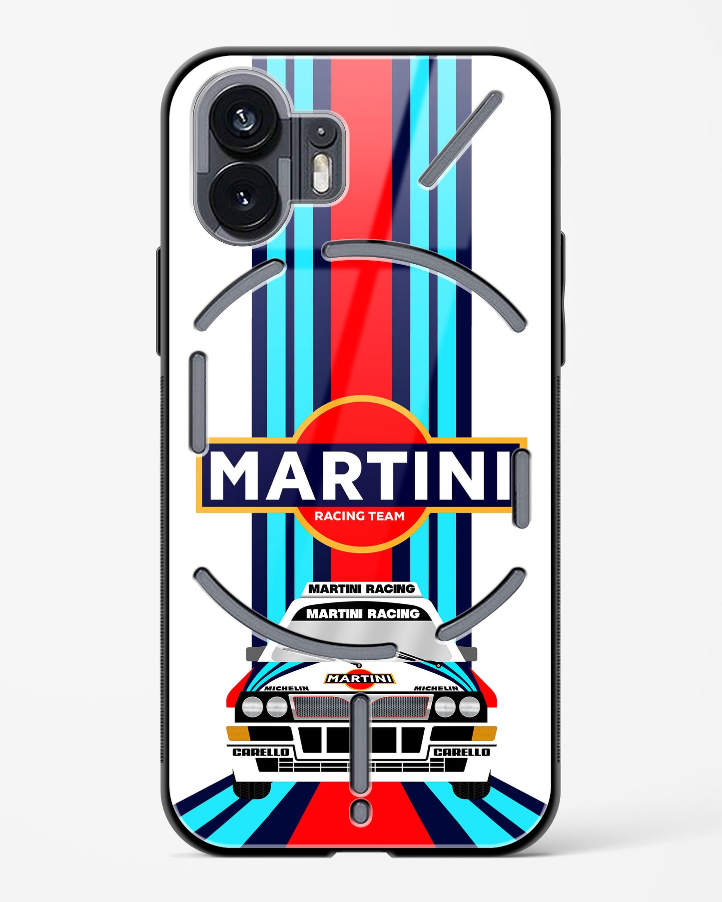 Martini Racing Glass Case Phone Cover