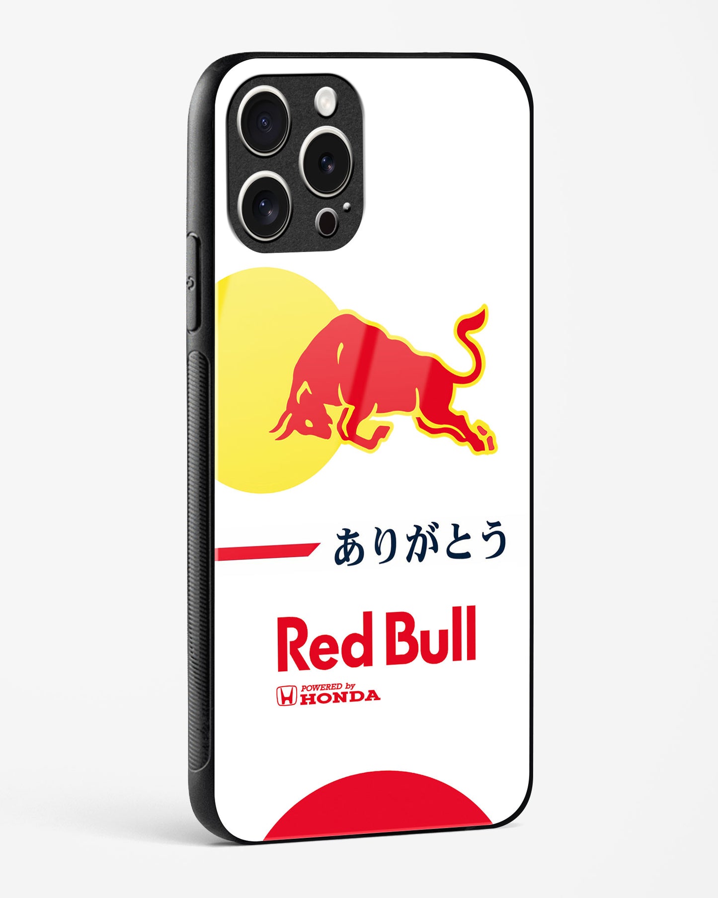 Honda Redbull Glass Case Phone Cover