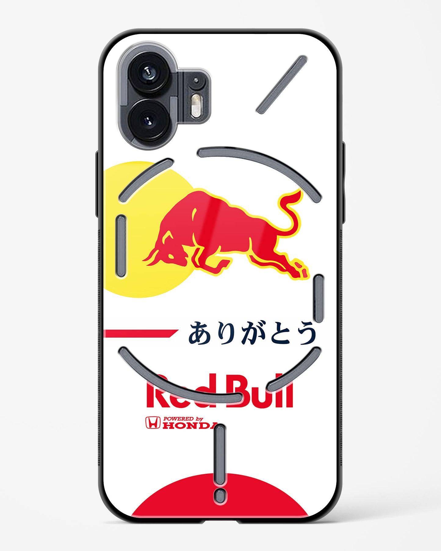 Honda Redbull Glass Case Phone Cover