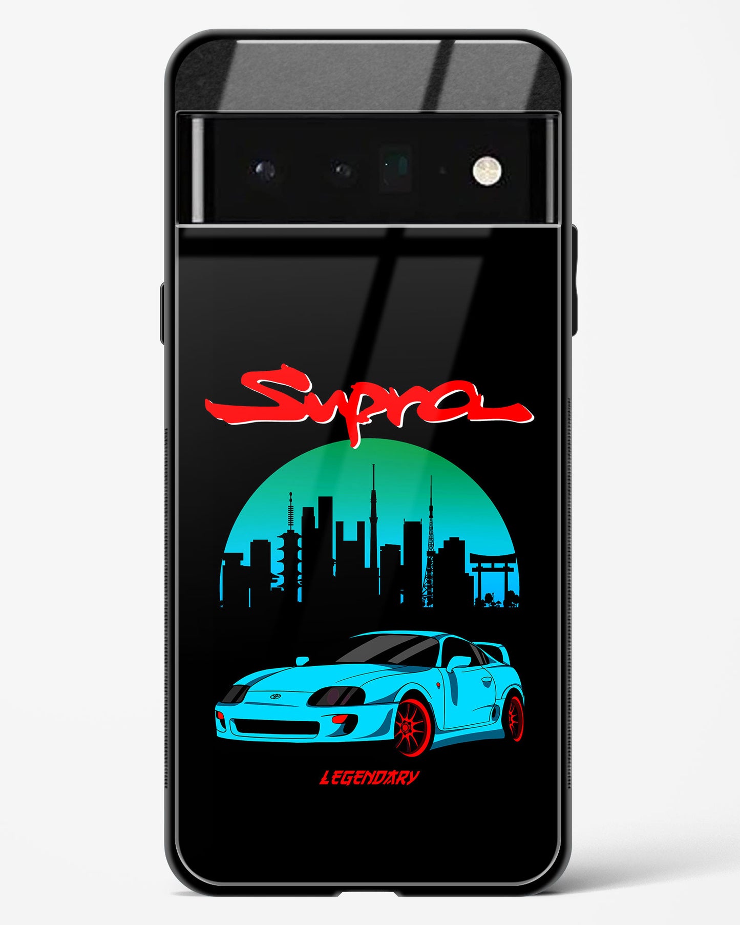 Toyota Supra Glass Case Phone Cover