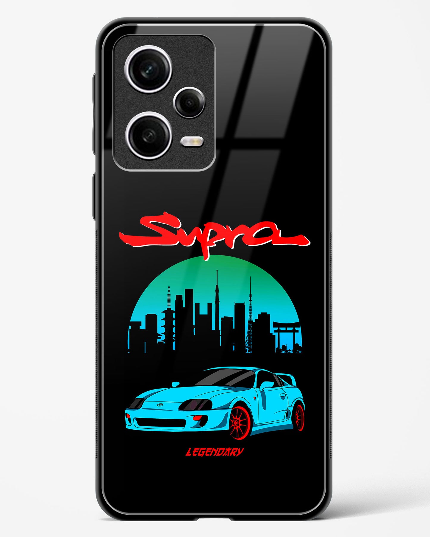 Toyota Supra Glass Case Phone Cover