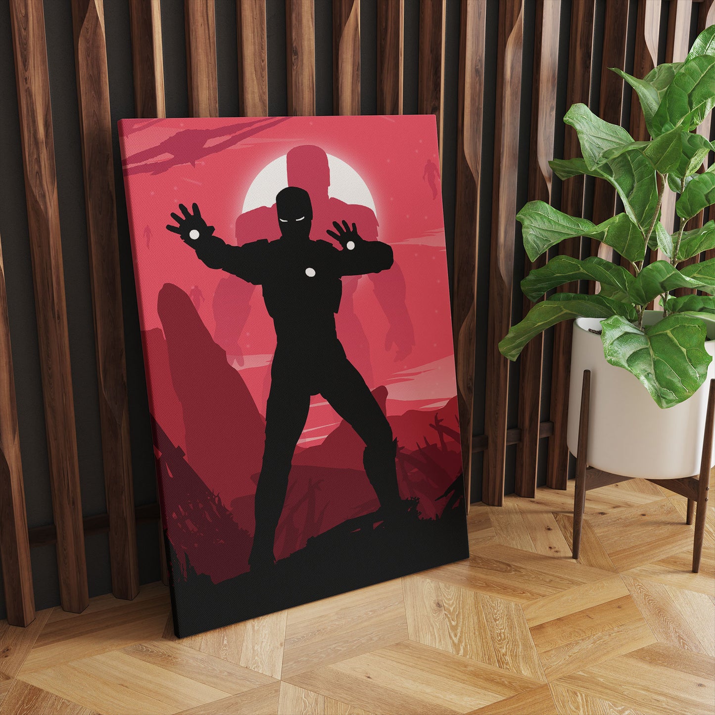 Iron Man Shadow Art