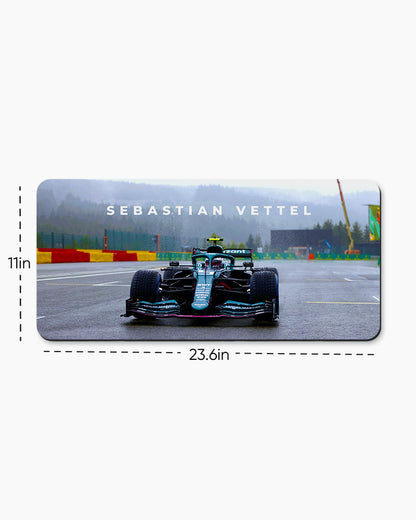 Sebastian Vettel AMR21 Desk Mat