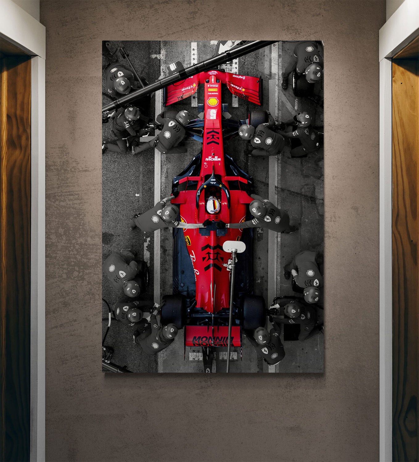 Ferrari Pitstop - Sebastian Vettel