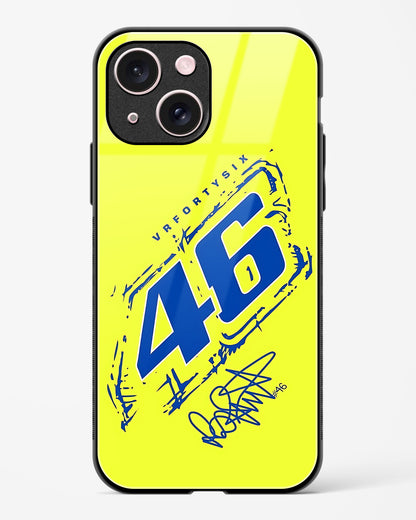 Valentino Rossi 46 Glass Case Phone Cover