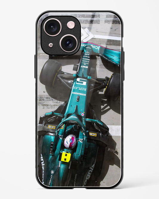 Sebastian Vettel AMR21 Glass Case Phone Cover