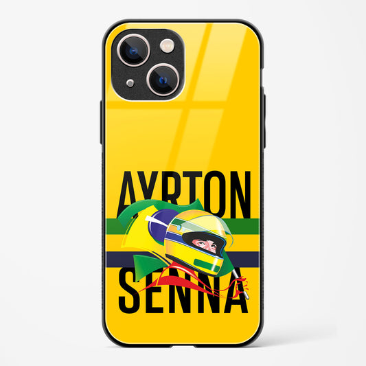 Ayrton Senna Glass Case Phone Cover