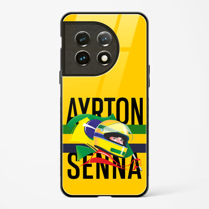 Ayrton Senna Glass Case Phone Cover
