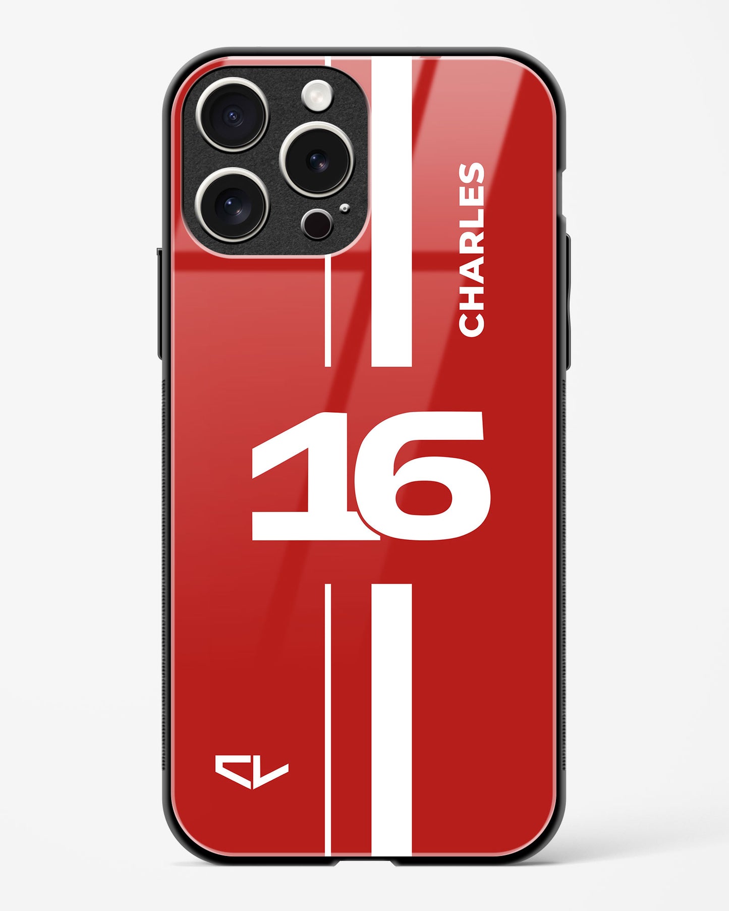 Charles Leclerc 16 Glass Case Phone Cover