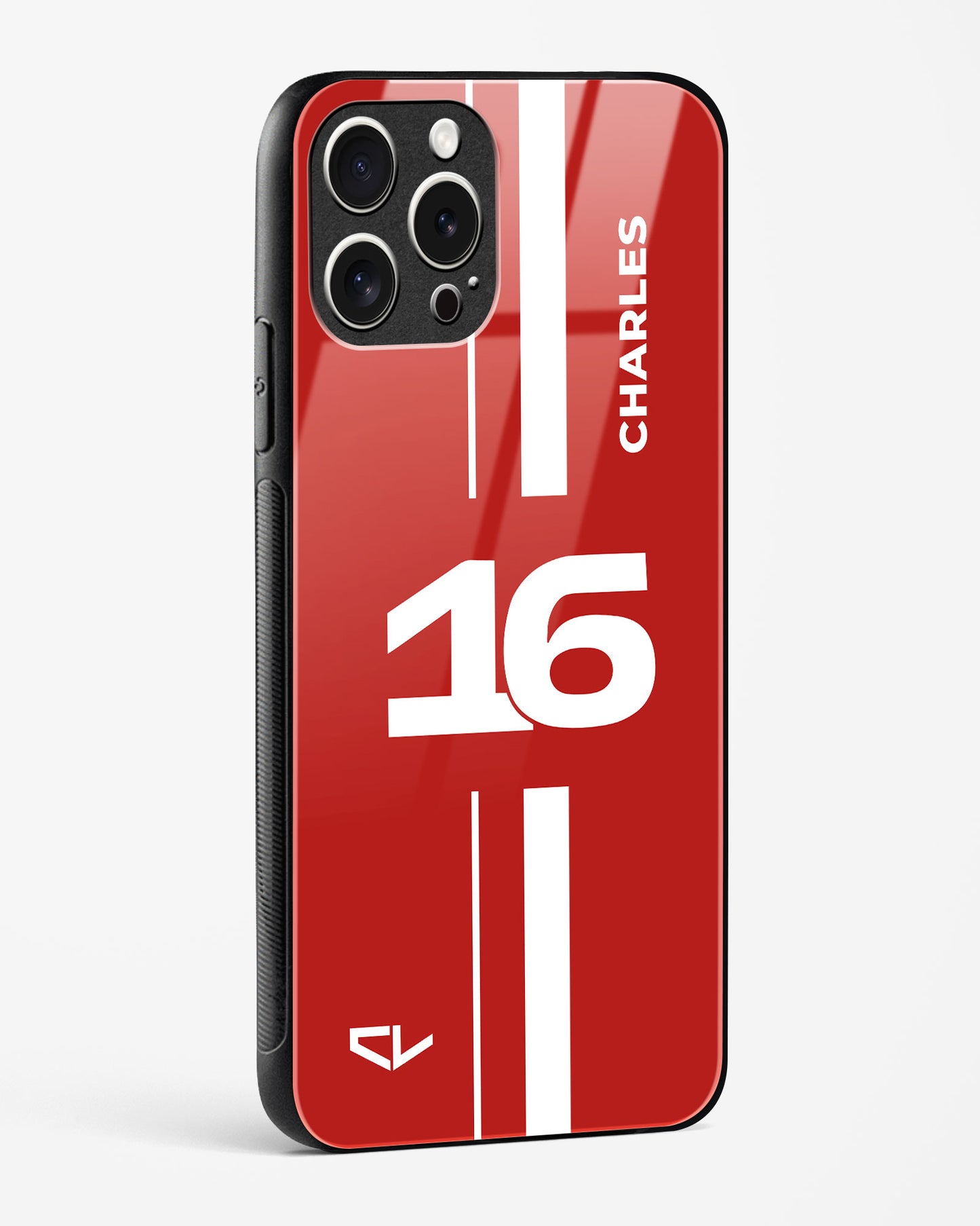 Charles Leclerc 16 Glass Case Phone Cover