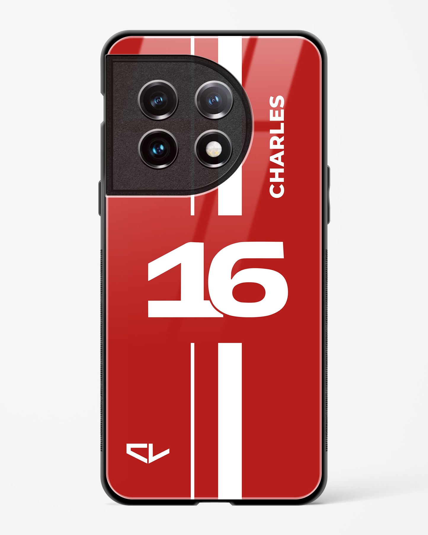 Charles Leclerc 16 Glass Case Phone Cover