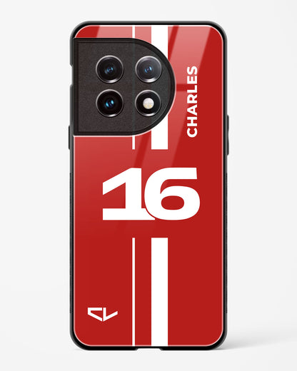 Charles Leclerc 16 Glass Case Phone Cover