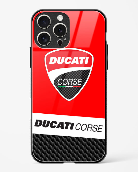 Ducati Corse Glass Case Phone Cover