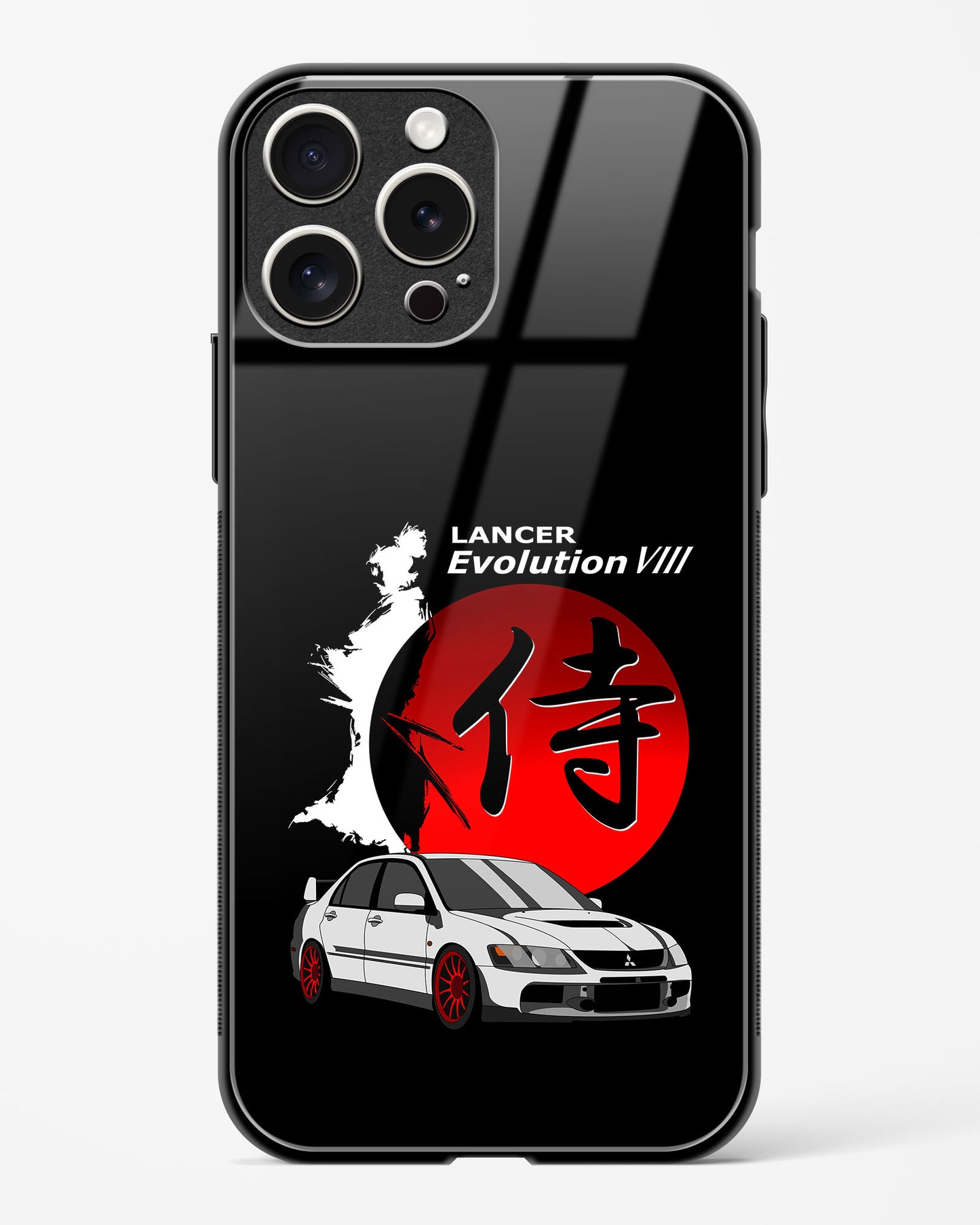 Lancer Evolution Glass Case Phone Cover