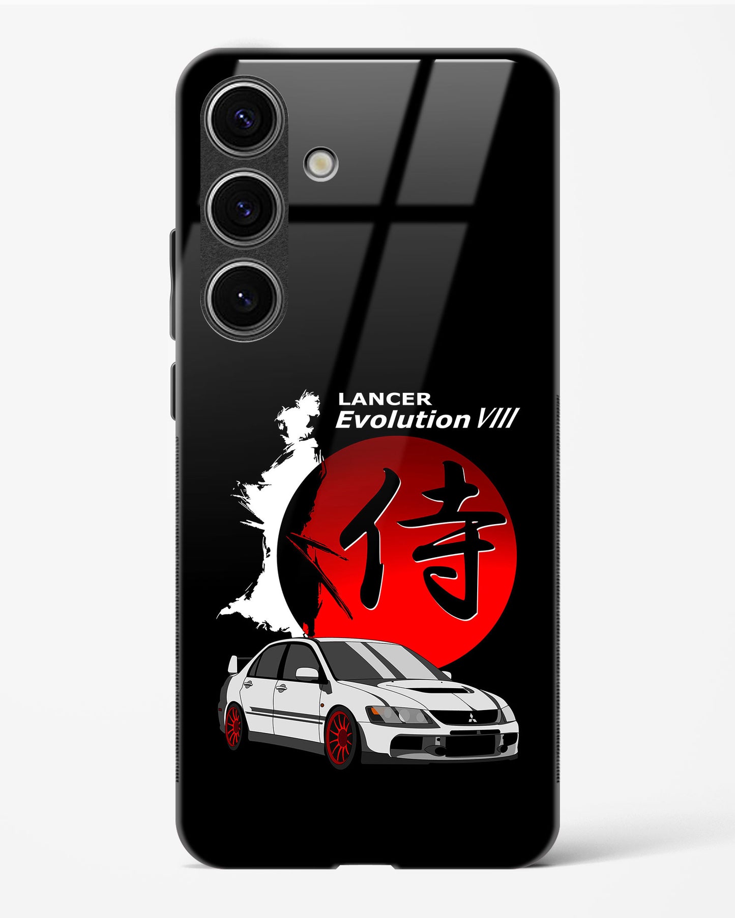 Lancer Evolution Glass Case Phone Cover