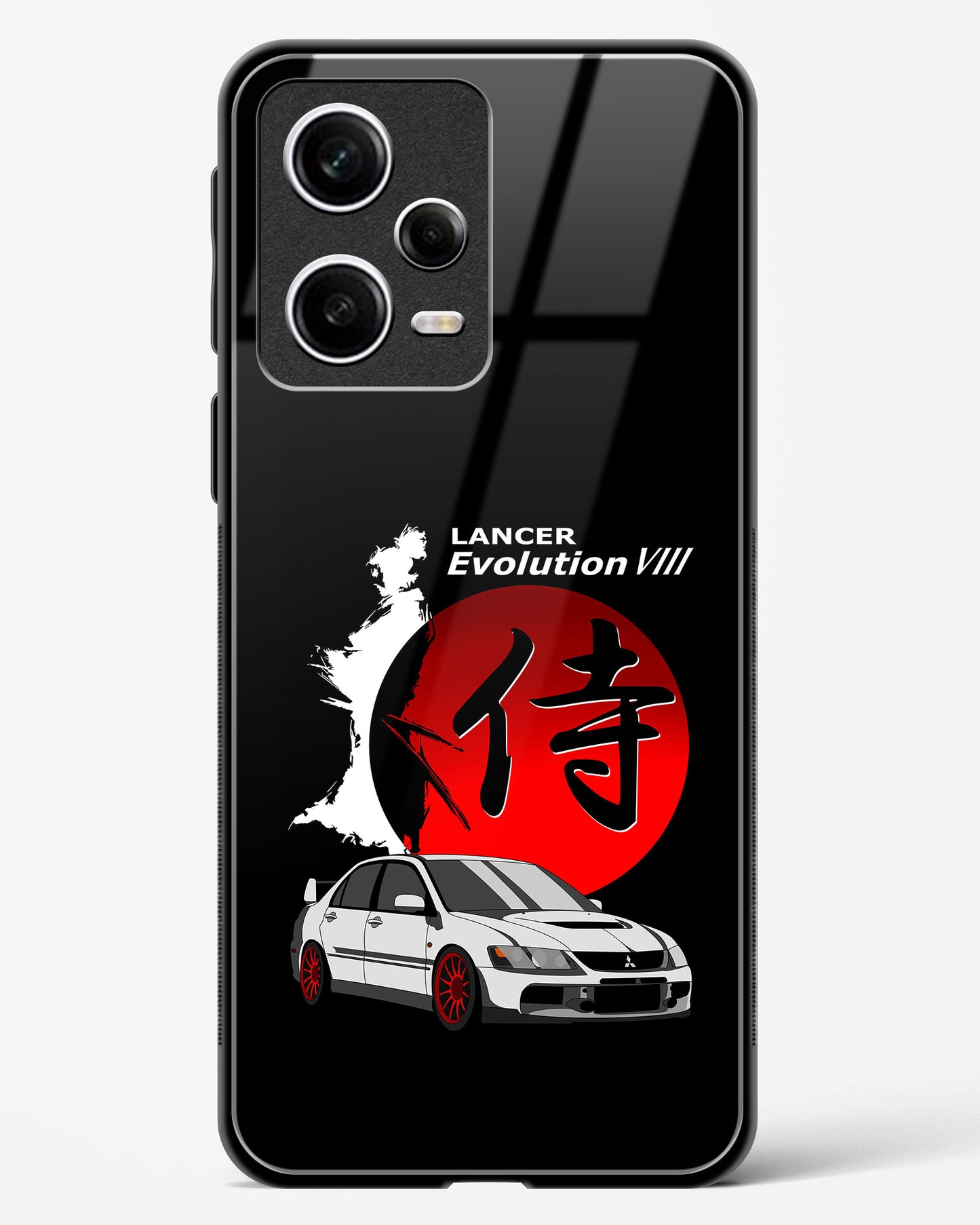 Lancer Evolution Glass Case Phone Cover