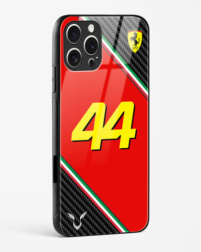 Lewis Hamilton 44 Ferrari Glass Case Phone Cover