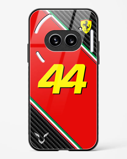 Lewis Hamilton 44 Ferrari Glass Case Phone Cover
