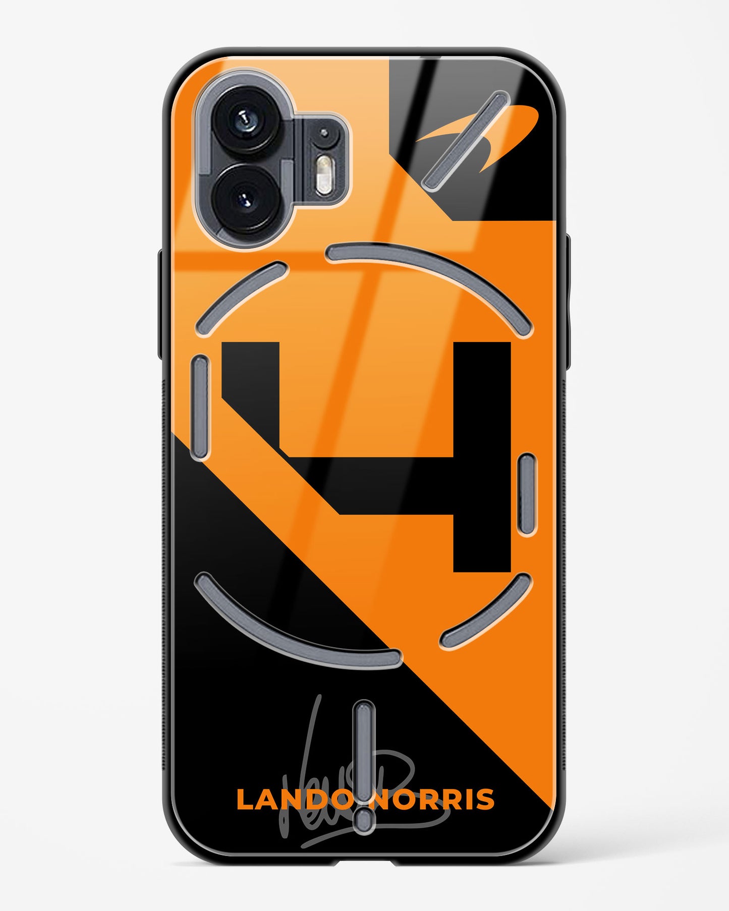 Lando Norris 4 Mclaren Glass Case Phone Cover