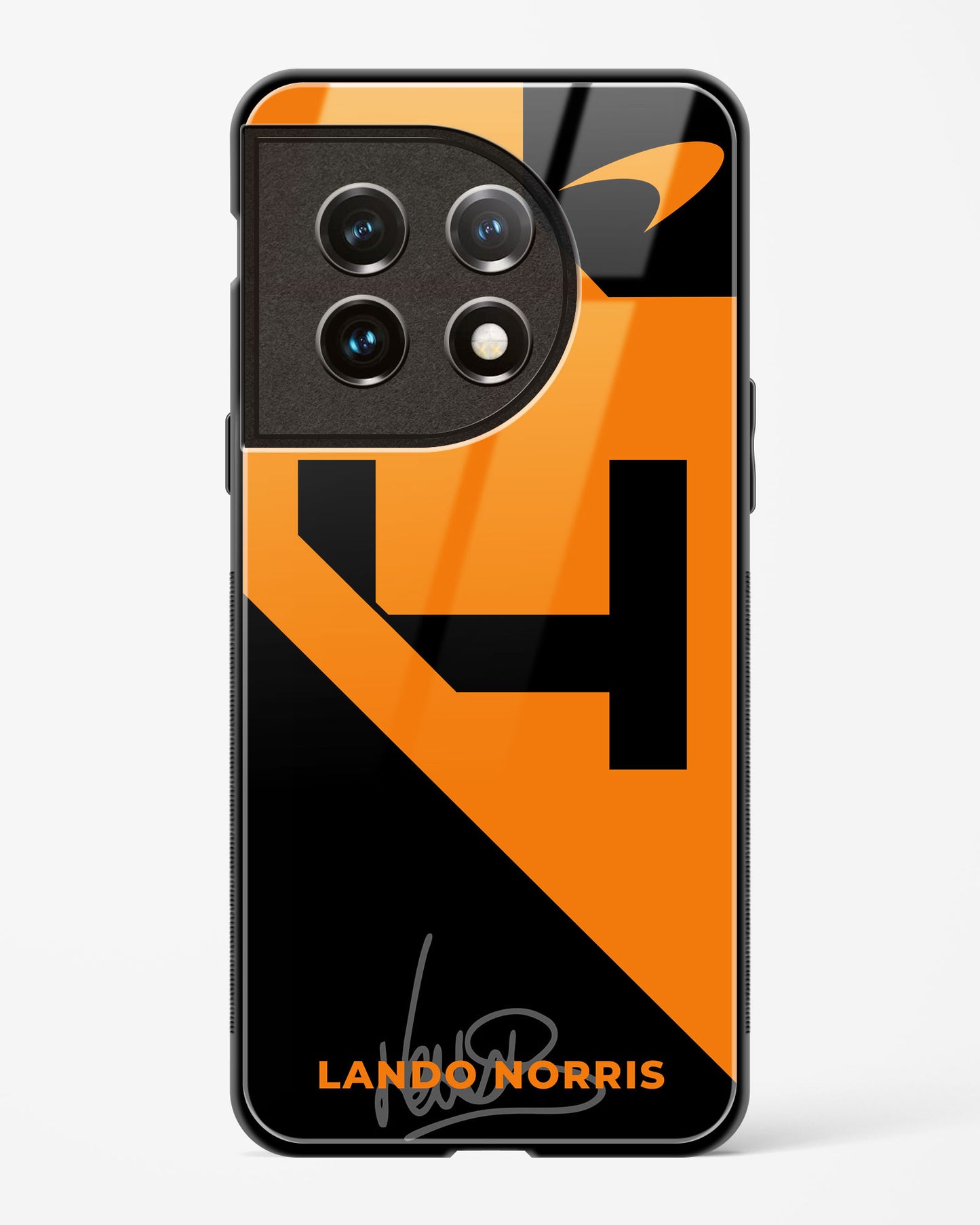 Lando Norris 4 Mclaren Glass Case Phone Cover