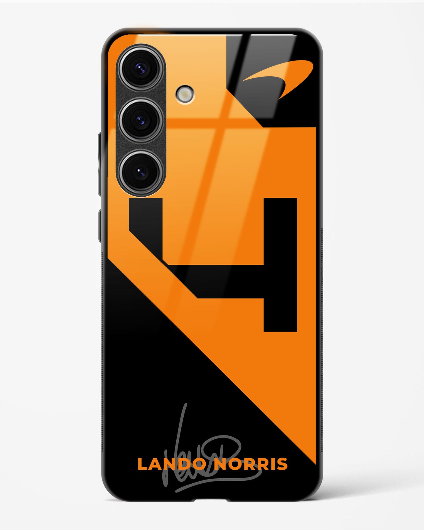 Lando Norris 4 Mclaren Glass Case Phone Cover