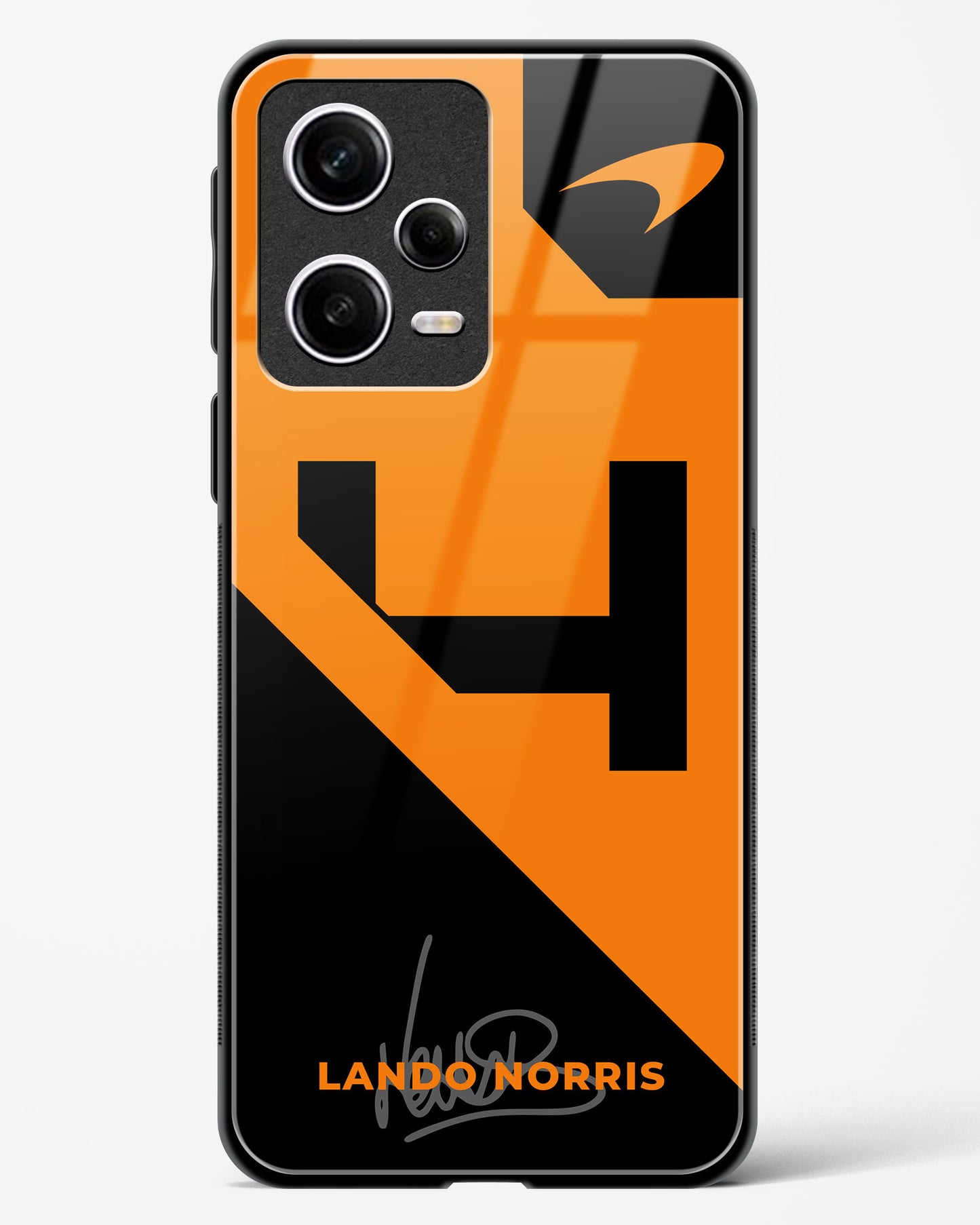 Lando Norris 4 Mclaren Glass Case Phone Cover