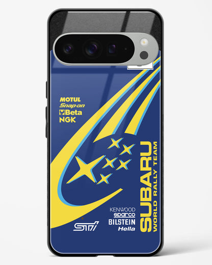 Subaru World Rally Team Glass Case Phone Cover