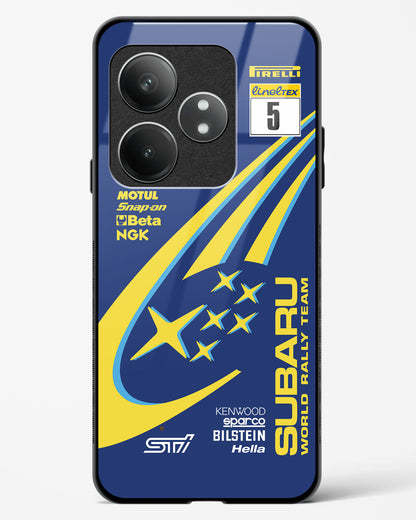 Subaru World Rally Team Glass Case Phone Cover