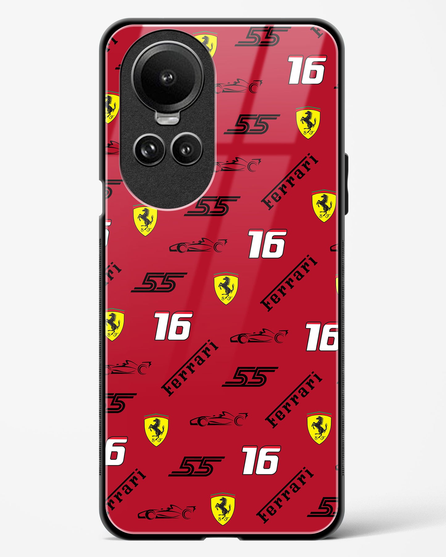 Ferrari Art Glass Case Phone Cover
