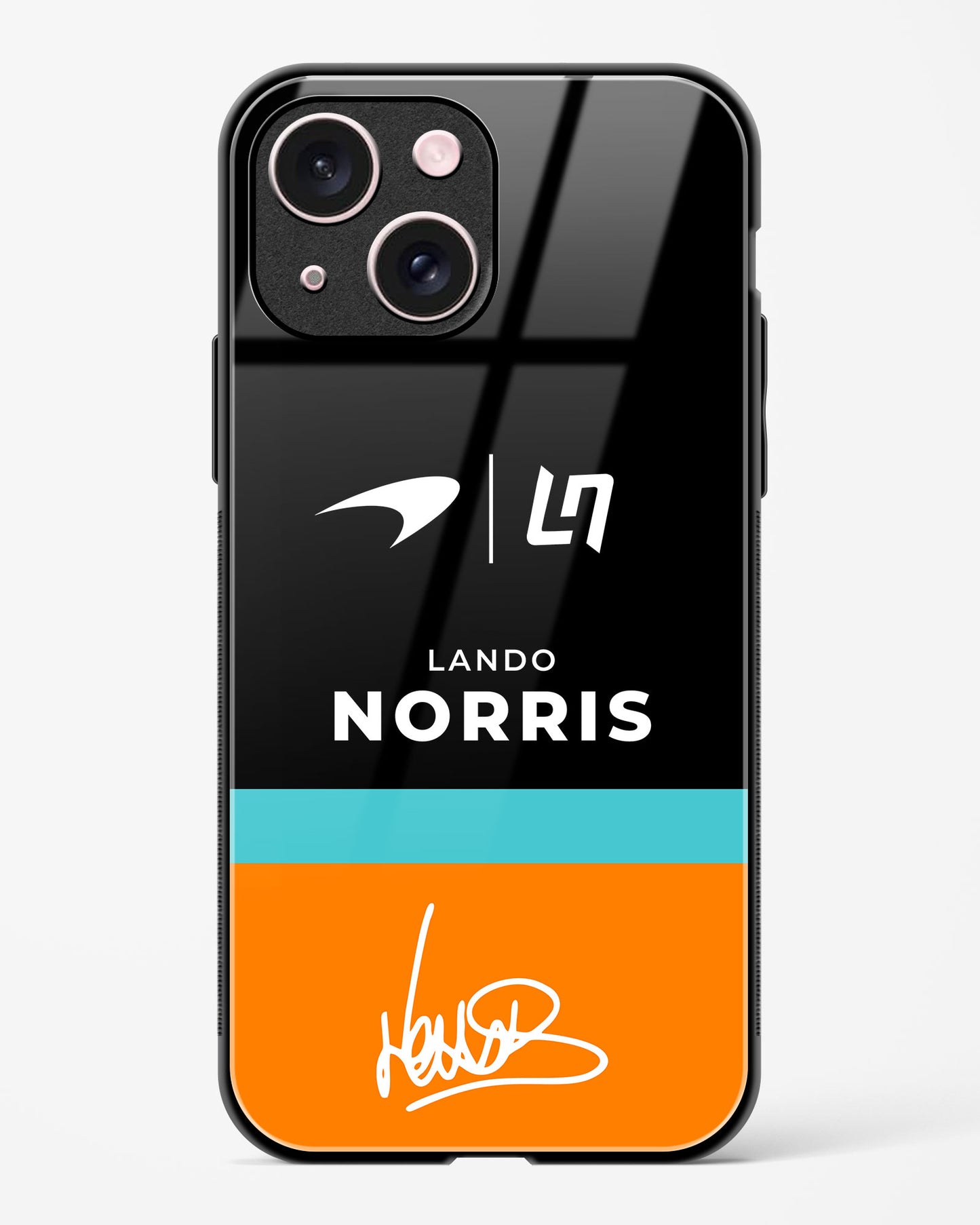 Lando Norris Mclaren Glass Case Phone Cover