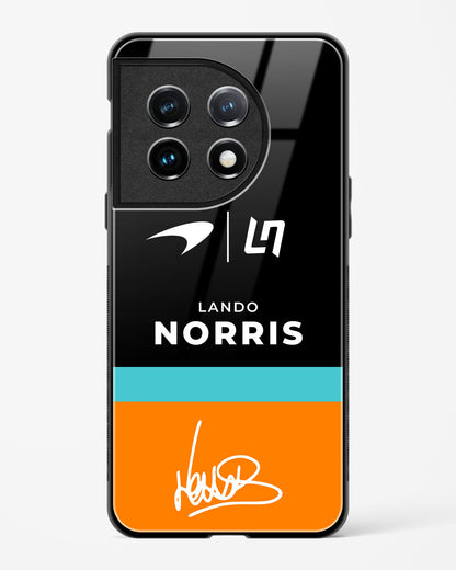 Lando Norris Mclaren Glass Case Phone Cover