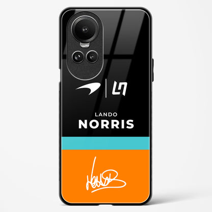 Lando Norris Mclaren Glass Case Phone Cover