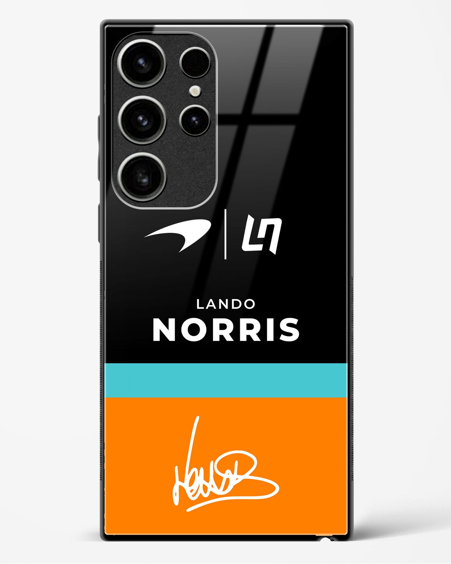 Lando Norris Mclaren Glass Case Phone Cover