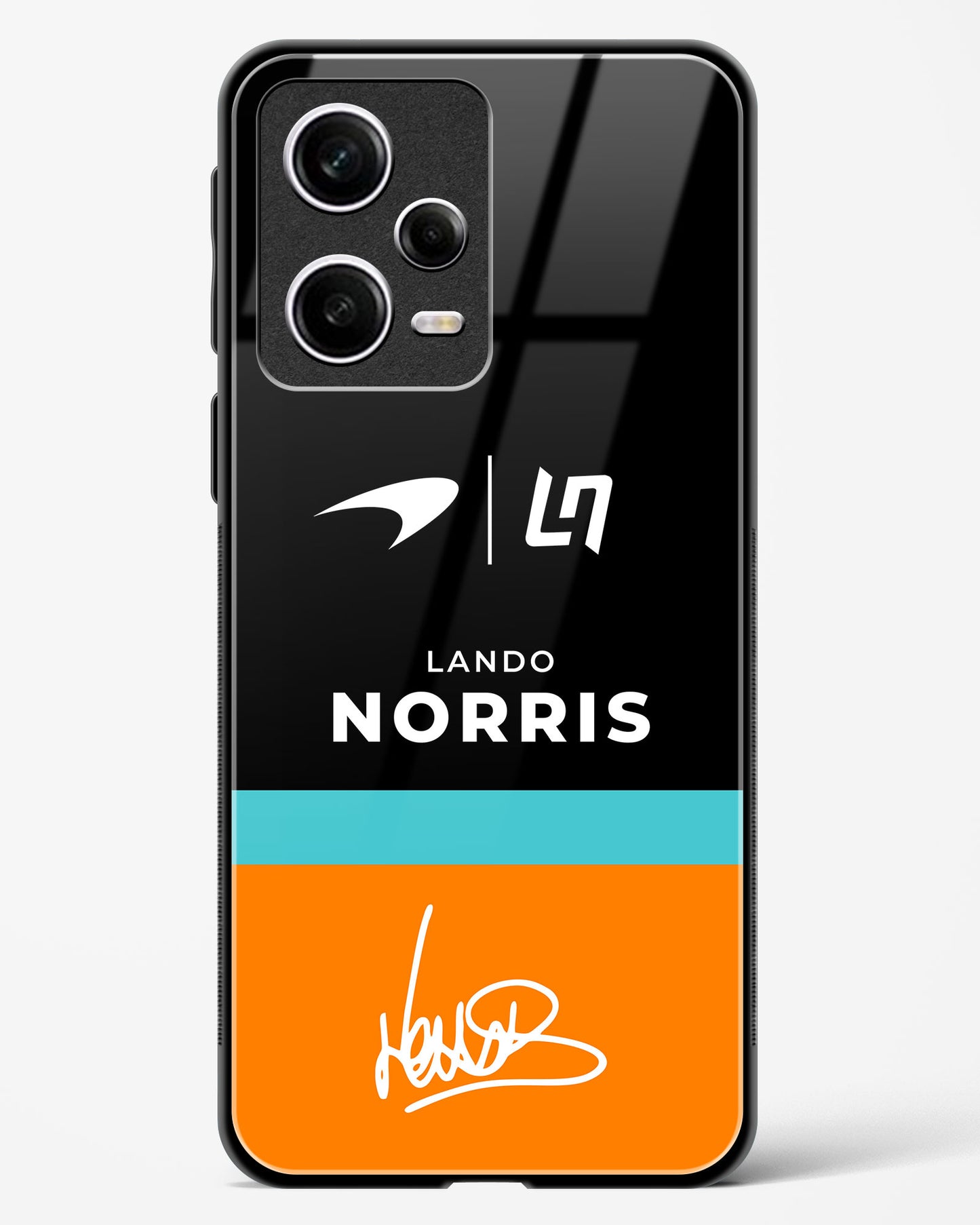 Lando Norris Mclaren Glass Case Phone Cover