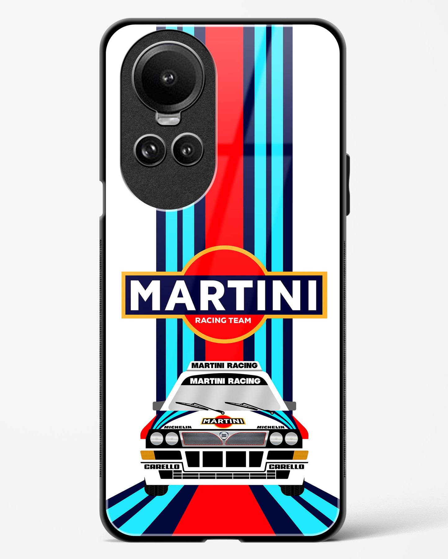 Martini Racing Glass Case Phone Cover