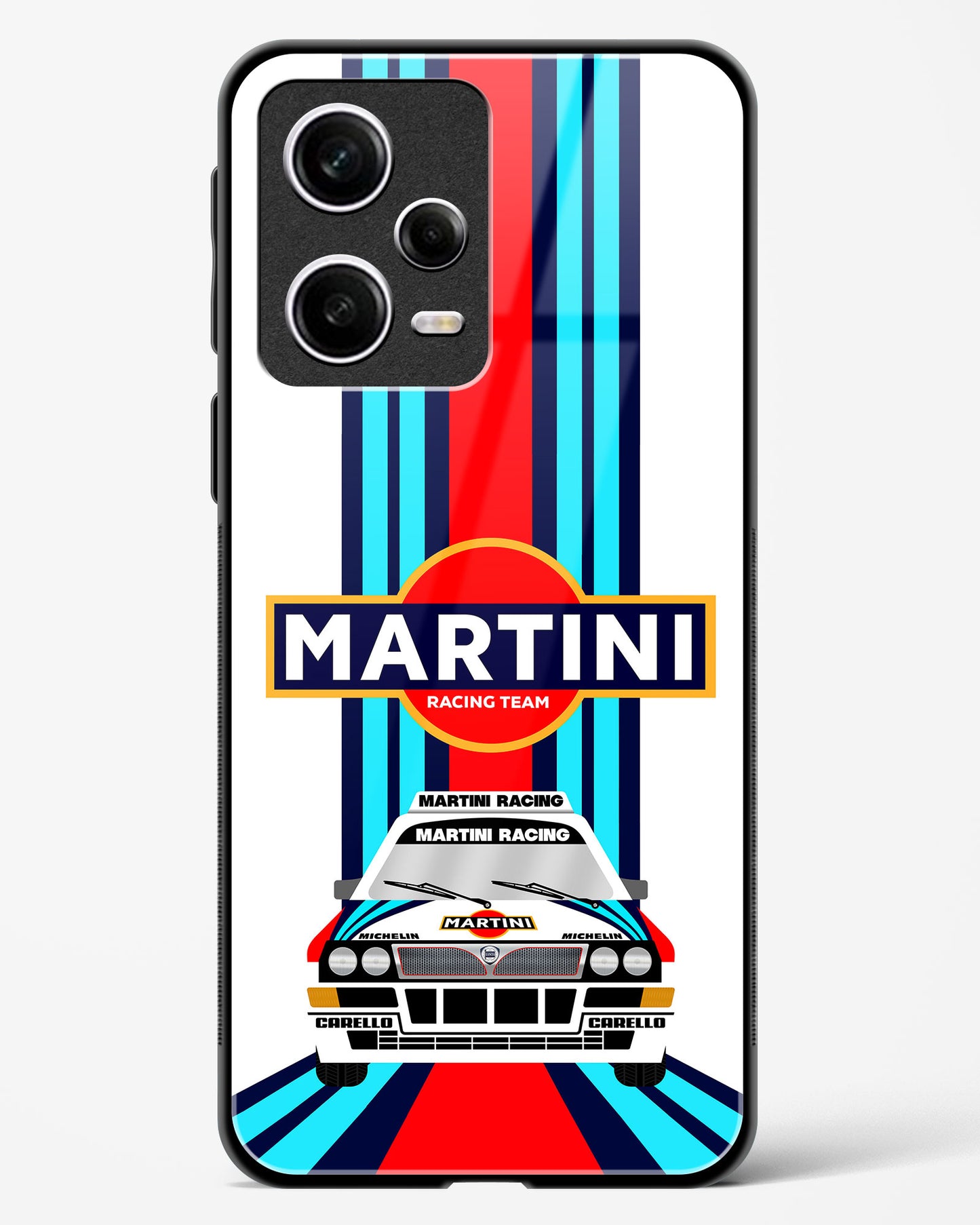 Martini Racing Glass Case Phone Cover