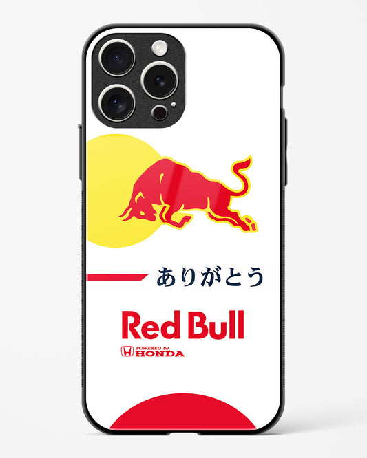 Honda Redbull Glass Case Phone Cover