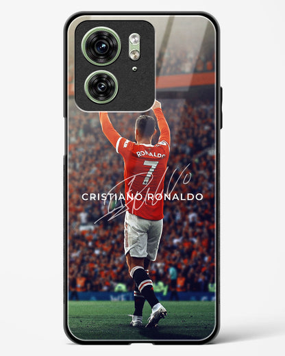 Cristiano Ronaldo Manchester United Glass Case Phone Cover